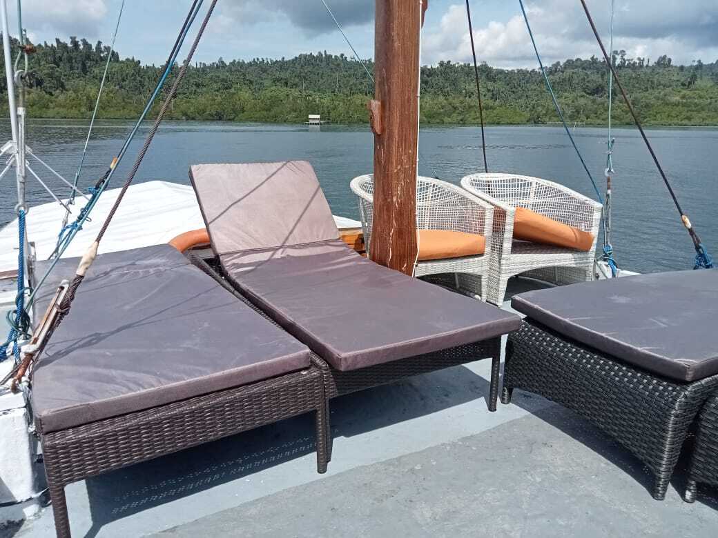 Sun deck area